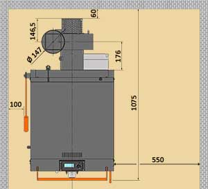 8 300 Sch centrale termica COMFORT