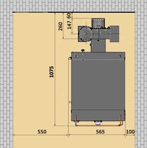 8 300 Sch centrale termica COMFORT